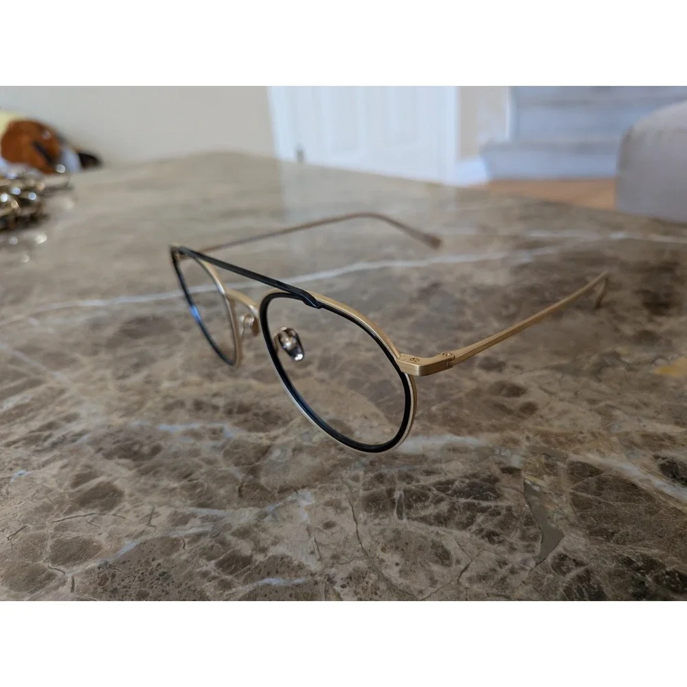 MAUI JIM BOWLINE MJ-557-16M 53-23-145 MATTE GOLD SUNGLASSES FRAME ONLY